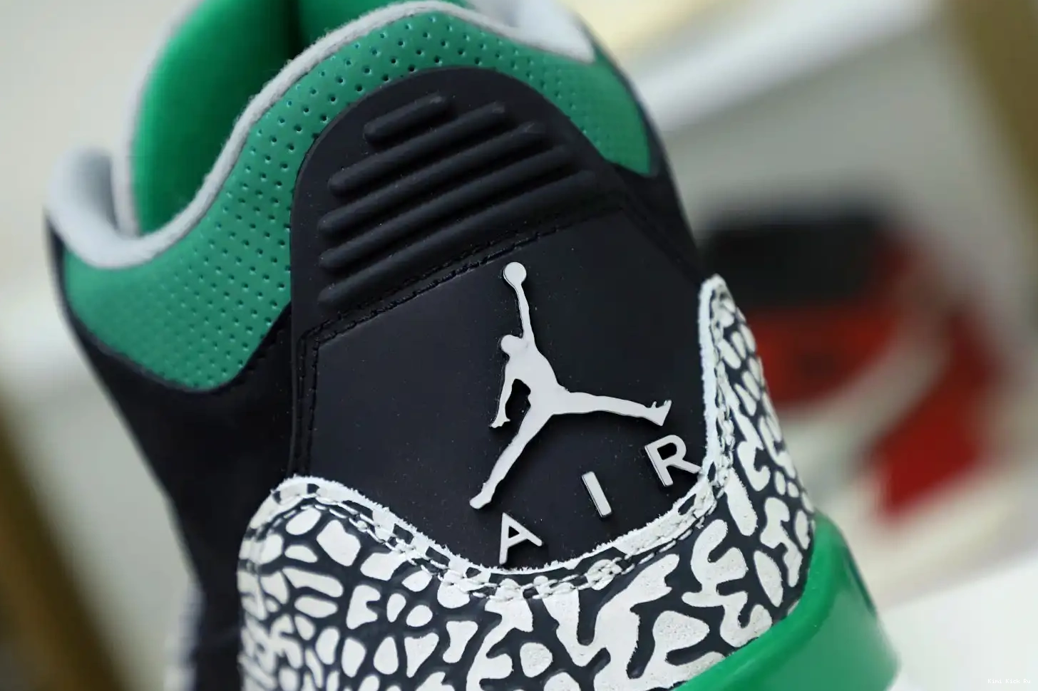 Kimikick JORDAN AIR 3 GREEN PINE 0520